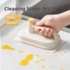 Magic Eraser Kitchen Grease Remover with Handle Stove Brush Lazy One-Time Use Cleaning Cloth No-Rinse, No-Mess Hand Brush